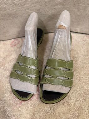 Green ColeHaan Women's Sandals